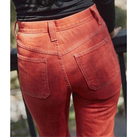 Christy Dawn size 26 the Lula Jean persimmon denim jeans - EUC - Picture 13 of 13